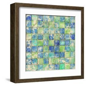 Geometric Color Shape I-null-Framed Art Print