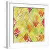 Geometric Color Shape III-null-Framed Art Print