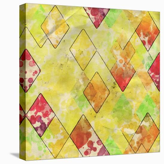 Geometric Color Shape III-null-Stretched Canvas