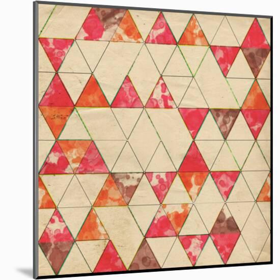 Geometric Color Shape VI-null-Mounted Art Print