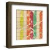 Geometric Color Shape XI-null-Framed Art Print