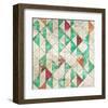 Geometric Color Shape XIII-null-Framed Art Print