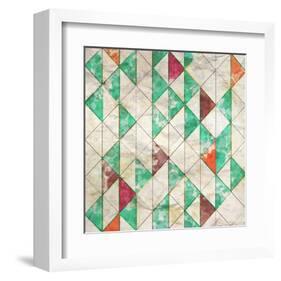 Geometric Color Shape XIII-null-Framed Art Print