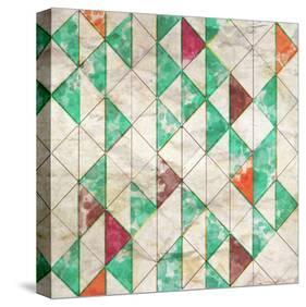 Geometric Color Shape XIII-null-Stretched Canvas