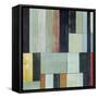 Geometric Conglomeration I-Grace Popp-Framed Stretched Canvas