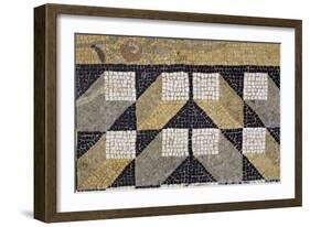 Geometric Decoration around Edge-null-Framed Giclee Print