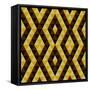 Geometric Ethnic Abstract Background-Varvara Kurakina-Framed Stretched Canvas