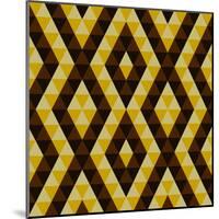 Geometric Ethnic Abstract Background-Varvara Kurakina-Mounted Art Print