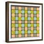 Geometric Floral Box-Joanne Paynter Design-Framed Giclee Print