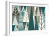 Geometric Forest-Michael Mullan-Framed Art Print