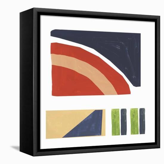 Geometric Games I-Tom Reeves-Framed Stretched Canvas