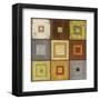 Geometric Grid-Anna Becker-Framed Art Print