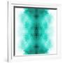 Geometric Hipster Retro Background.-My Portfolio-Framed Art Print