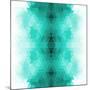 Geometric Hipster Retro Background.-My Portfolio-Mounted Art Print