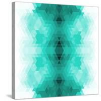 Geometric Hipster Retro Background.-My Portfolio-Stretched Canvas