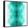 Geometric Hipster Retro Background.-My Portfolio-Framed Stretched Canvas