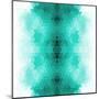 Geometric Hipster Retro Background.-My Portfolio-Mounted Art Print