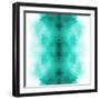 Geometric Hipster Retro Background.-My Portfolio-Framed Art Print