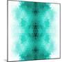 Geometric Hipster Retro Background.-My Portfolio-Mounted Art Print