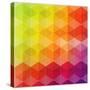 Geometric Hipster Retro Background-Click Bestsellers-Stretched Canvas