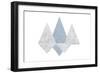 Geometric Island-Sheldon Lewis-Framed Art Print