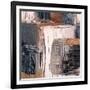 Geometric Movement I-Graham Ritts-Framed Art Print