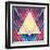 Geometric Pattern 02-serkorkin-Framed Art Print