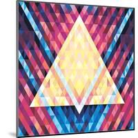 Geometric Pattern 02-serkorkin-Mounted Art Print