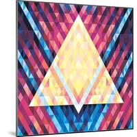 Geometric Pattern 02-serkorkin-Mounted Art Print