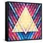 Geometric Pattern 02-serkorkin-Framed Stretched Canvas