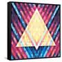 Geometric Pattern 02-serkorkin-Framed Stretched Canvas