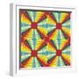 Geometric Pattern: Fractal Illusion-Little_cuckoo-Framed Art Print