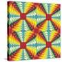 Geometric Pattern: Fractal Illusion-Little_cuckoo-Stretched Canvas