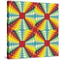 Geometric Pattern: Fractal Illusion-Little_cuckoo-Stretched Canvas