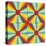 Geometric Pattern: Fractal Illusion-Little_cuckoo-Stretched Canvas