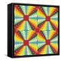 Geometric Pattern: Fractal Illusion-Little_cuckoo-Framed Stretched Canvas