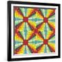 Geometric Pattern: Fractal Illusion-Little_cuckoo-Framed Art Print
