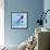 Geometric Polygonal Eagle, Pattern Design, Vector Illustration-BlueLela-Framed Premium Giclee Print displayed on a wall