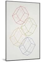 Geometric Pop Art-null-Mounted Poster