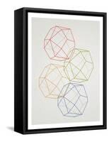 Geometric Pop Art-null-Framed Stretched Canvas