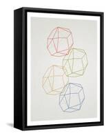 Geometric Pop Art-null-Framed Stretched Canvas