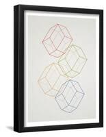 Geometric Pop Art-null-Framed Poster