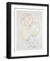 Geometric Pop Art-null-Framed Art Print