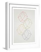 Geometric Pop Art-null-Framed Art Print