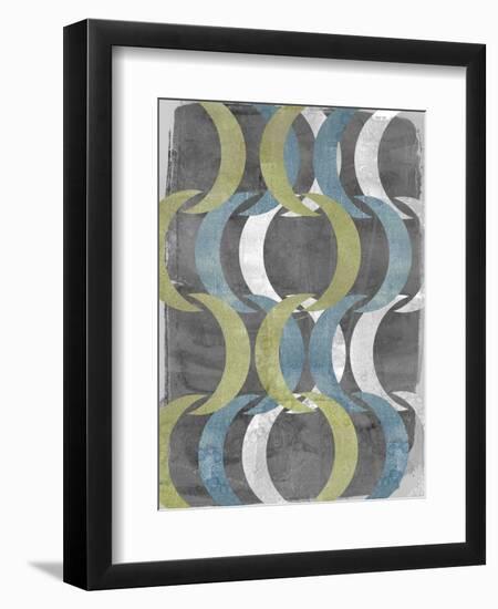 Geometric Repeat I-Jennifer Goldberger-Framed Art Print