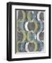 Geometric Repeat I-Jennifer Goldberger-Framed Art Print