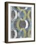 Geometric Repeat II-Jennifer Goldberger-Framed Art Print