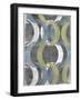 Geometric Repeat II-Jennifer Goldberger-Framed Art Print