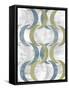 Geometric Repeat III-Jennifer Goldberger-Framed Stretched Canvas