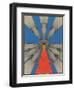 Geometric Representation of Kether, the Crown-null-Framed Art Print